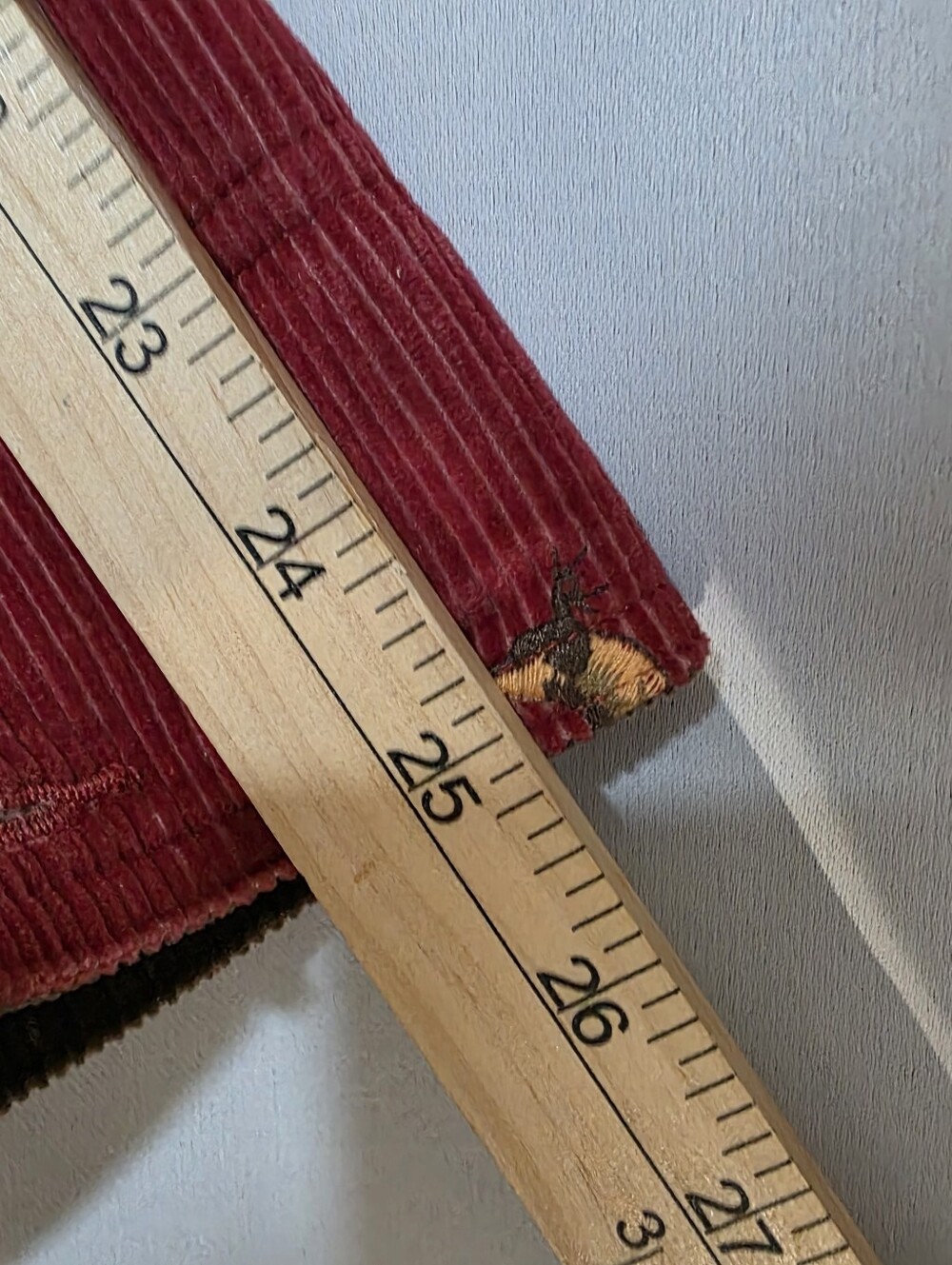 Vintage L.L.Bean Women's Embroidered Pheasant Red Corduroy Barn Jacket – XL - Picture 7 of 9